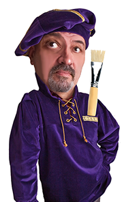 Karikaturista Janko: autoportrét.