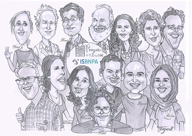 Skupinová karikatura zahraničních investorů na zakázku: originální byznys dárek od karikaturisty Janka.